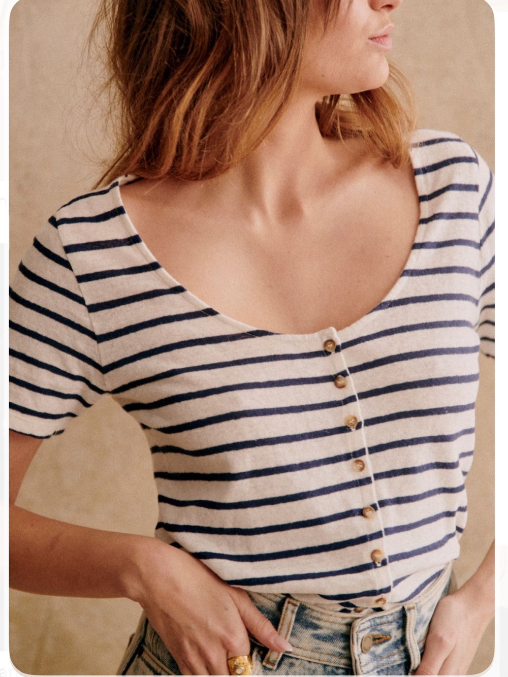 SEZANE Milo T-Shirt